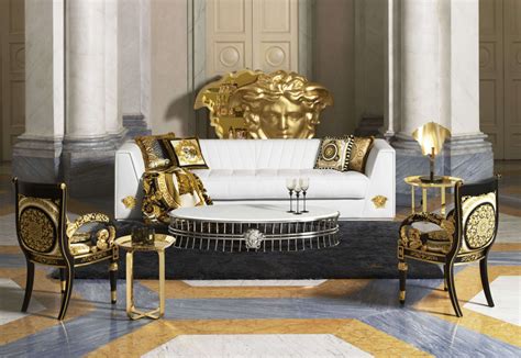 via gesu sofa versace|versace furniture collection.